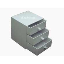 White Layer Drawer Rigid Cardboard Paper Gift Storage Packing Box